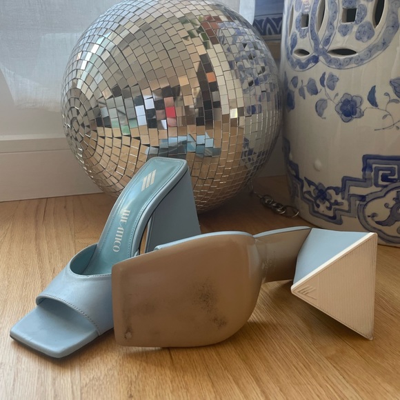 The Attico Devon Mules! Worn once! Y2K 💕 size 35